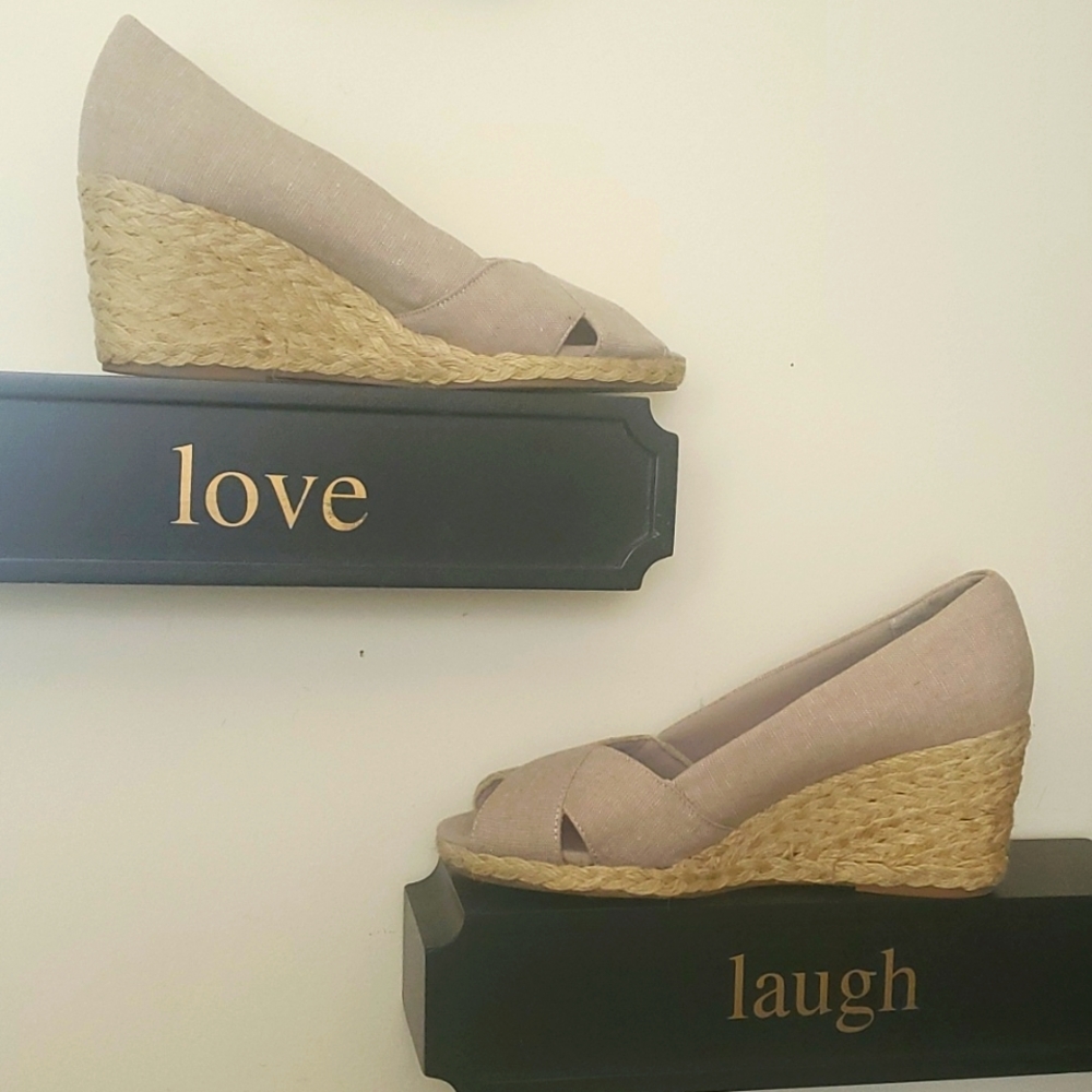 Chaps Espadrille Wedges